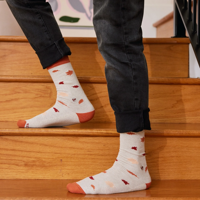 Socks That Plant Trees Leaves