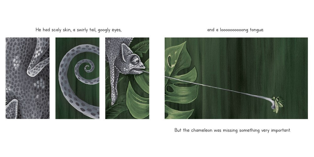 The Chameleon's True Colors Book