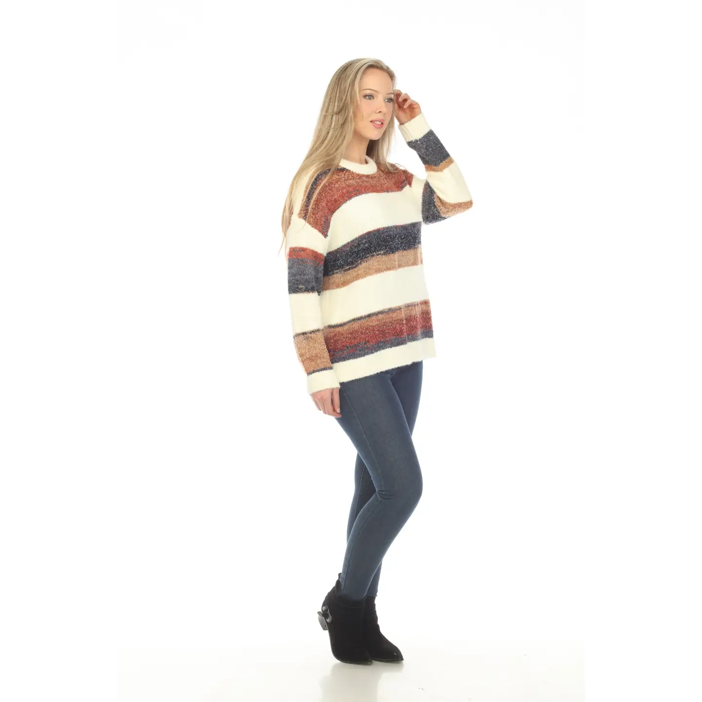 Ombre Stripe Sweater