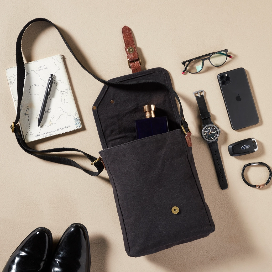 Parker Canvas Crossbody