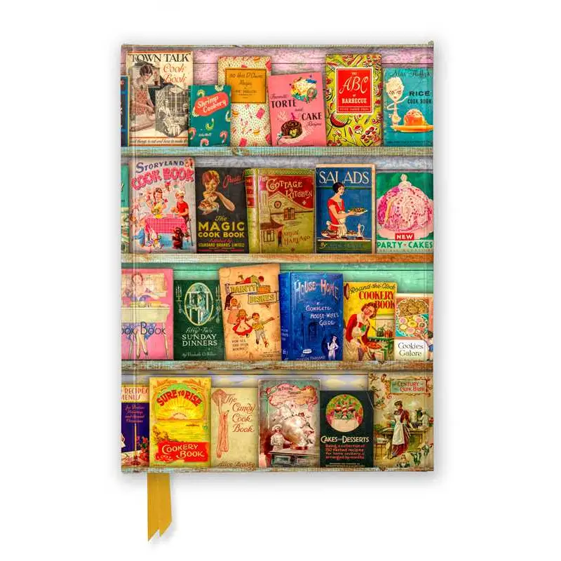 Vintage Cook Book Library Notebook