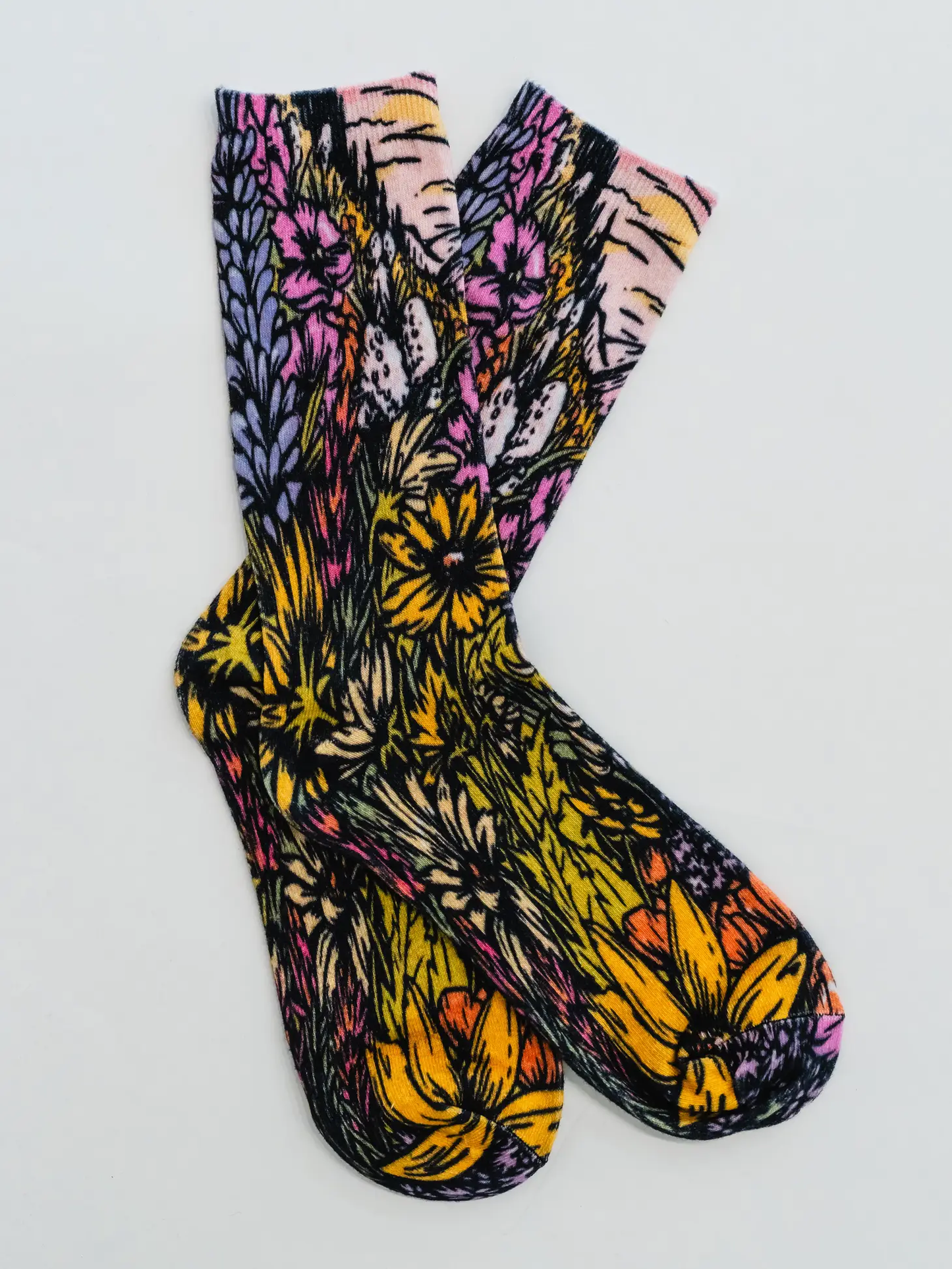 Flower Meadow Socks