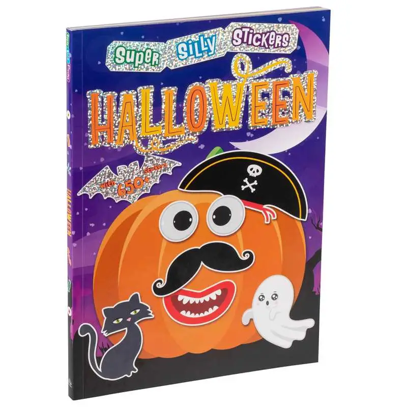 Super Silly Stickers: Halloween Book