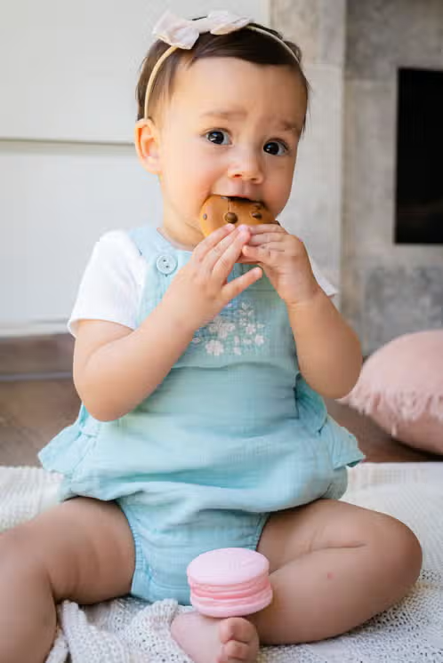 Natural Rubber Cookie Teether