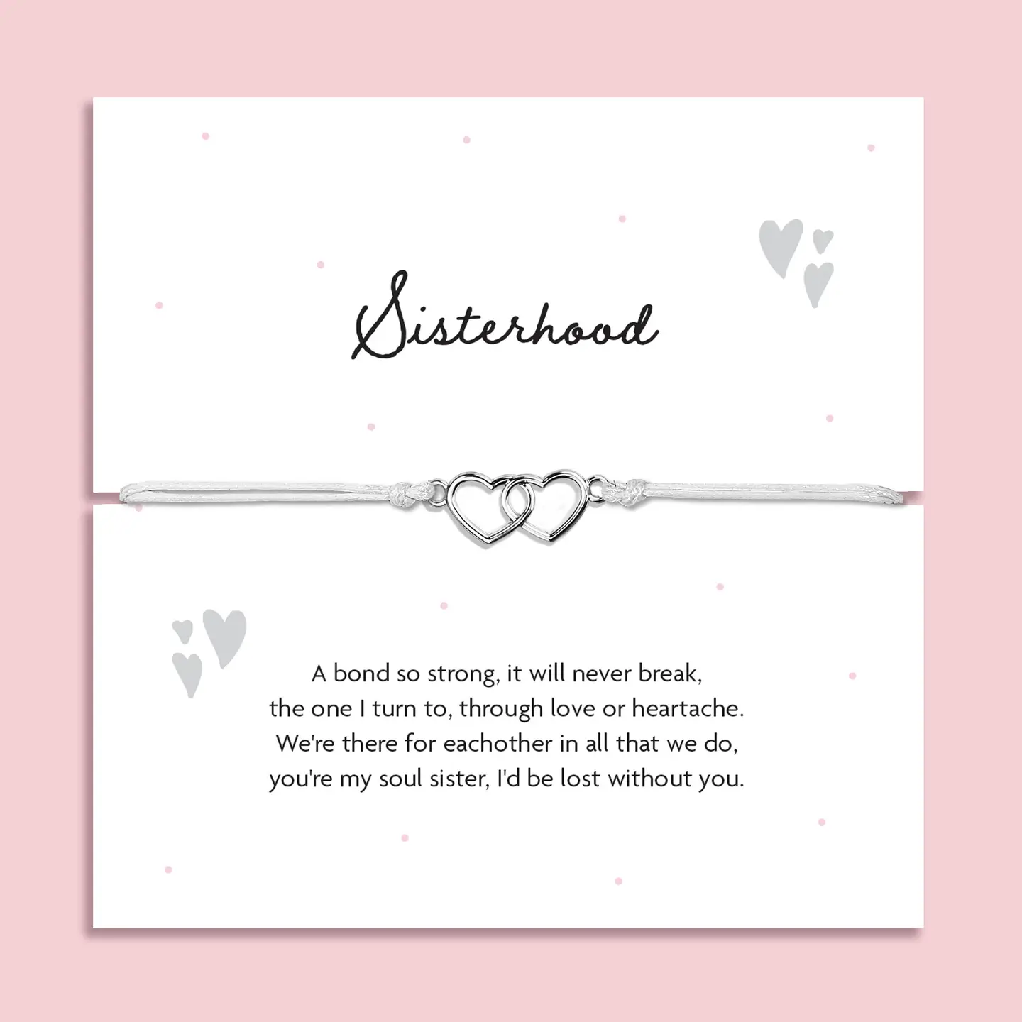 Sisterhood Friendship Wish Bracelet