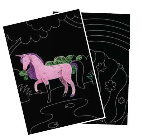 Scratch & Scribble Magic Unicorn