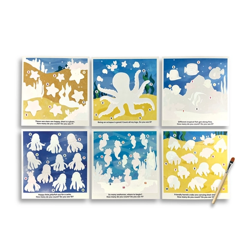 Water Amaze Reveal Boards - Under the Sea