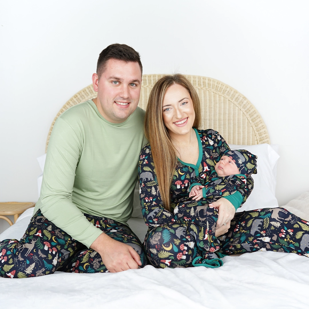 Night Forest Adult Bamboo Pajama Pants