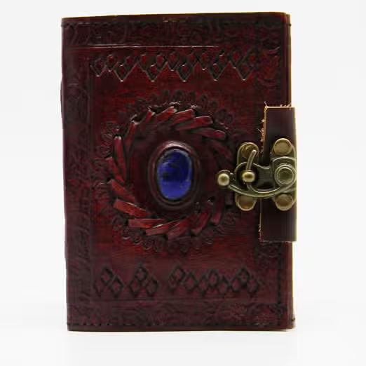 Leather Journal Small Stone Eye