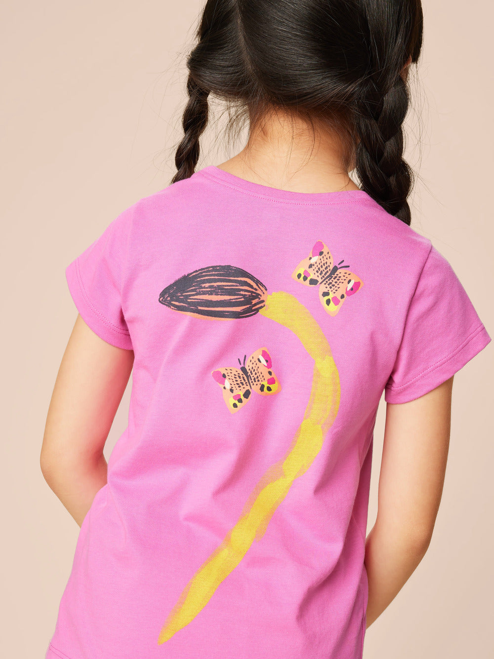 Girls Doubled Sided Lion Tee