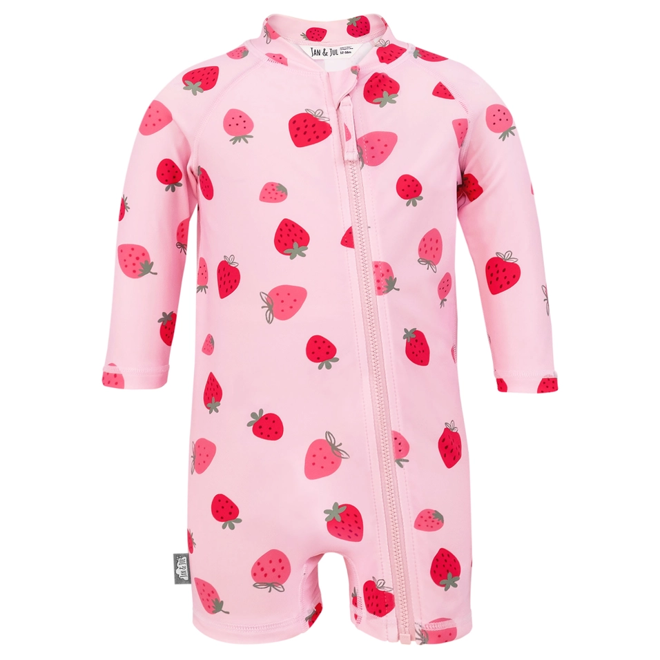 Strawberry UV LS Swim Jumpsuit