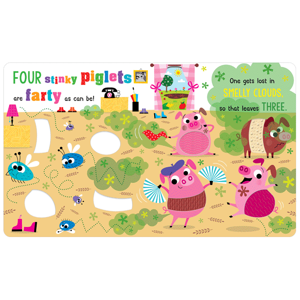 Never Touch the Stinky Piglets Board Book