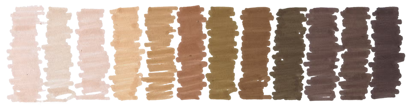 Magic Tri Stix 48 Colors w/ Skin Tones