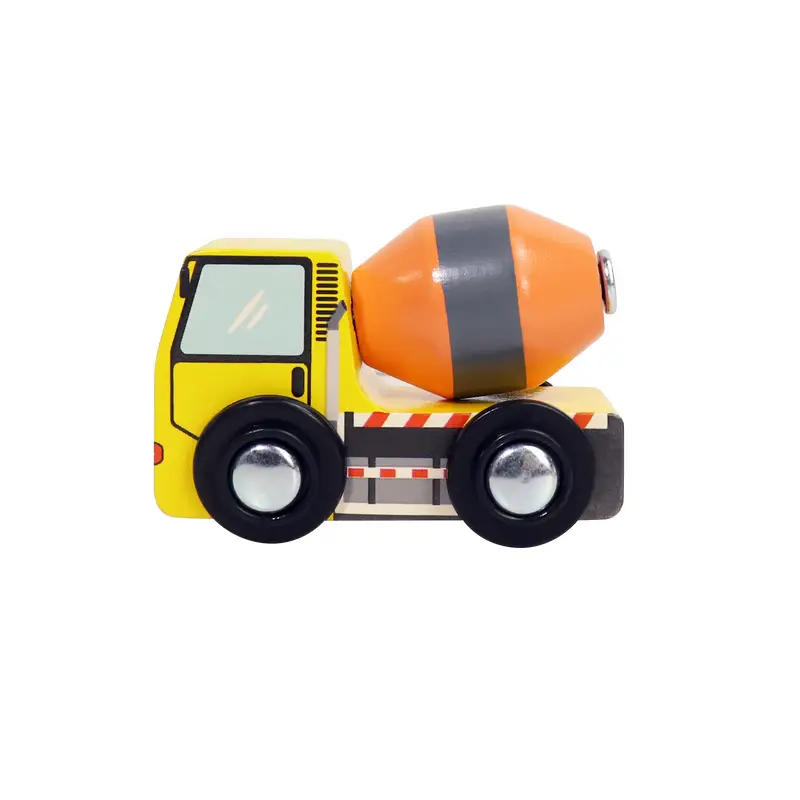 Wooden Construction Vehicles Set