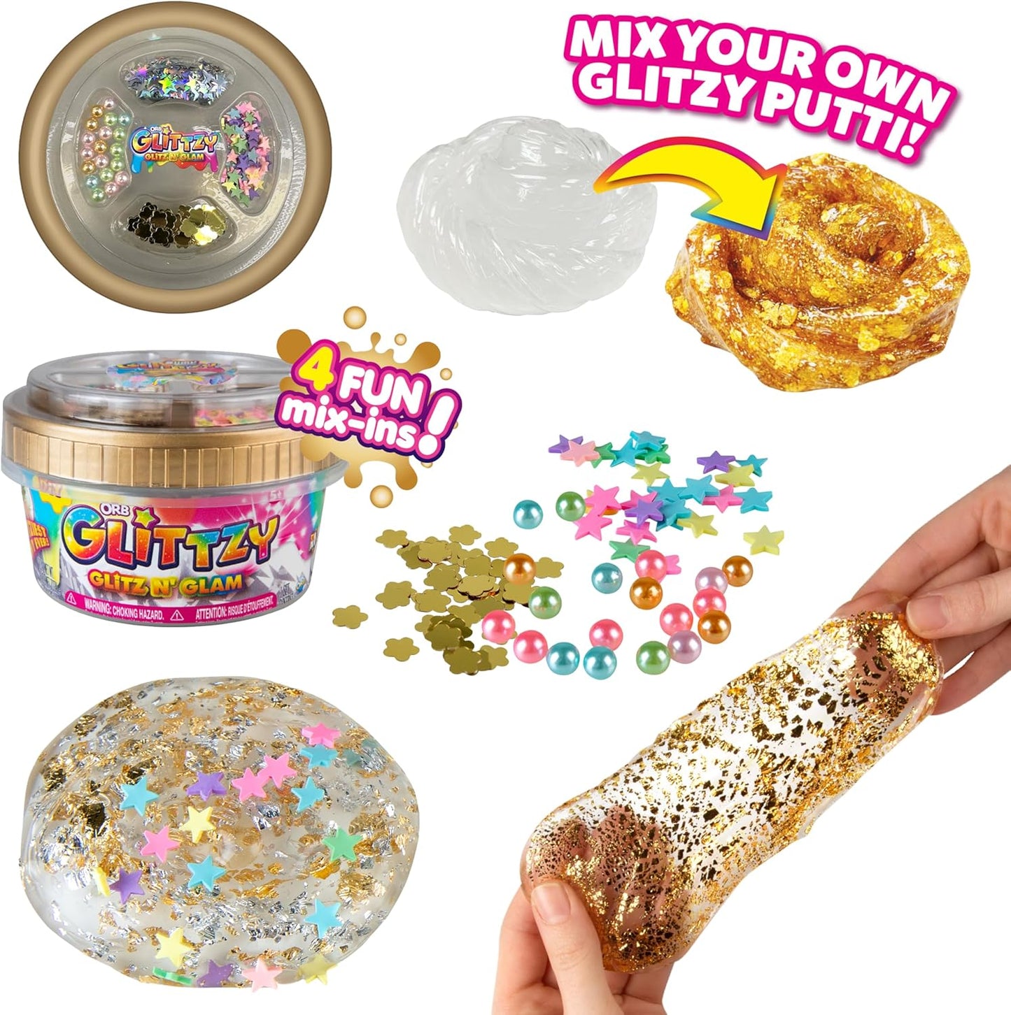 Orb Glitzy Slime