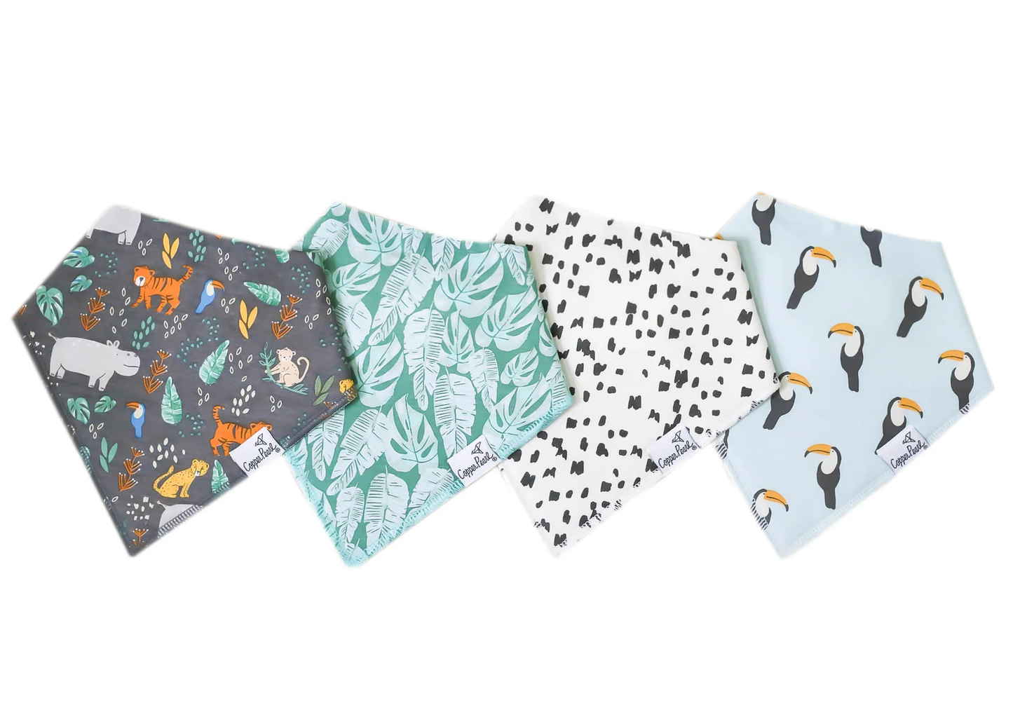 Bengal Baby Bandana Bib Set 4pk
