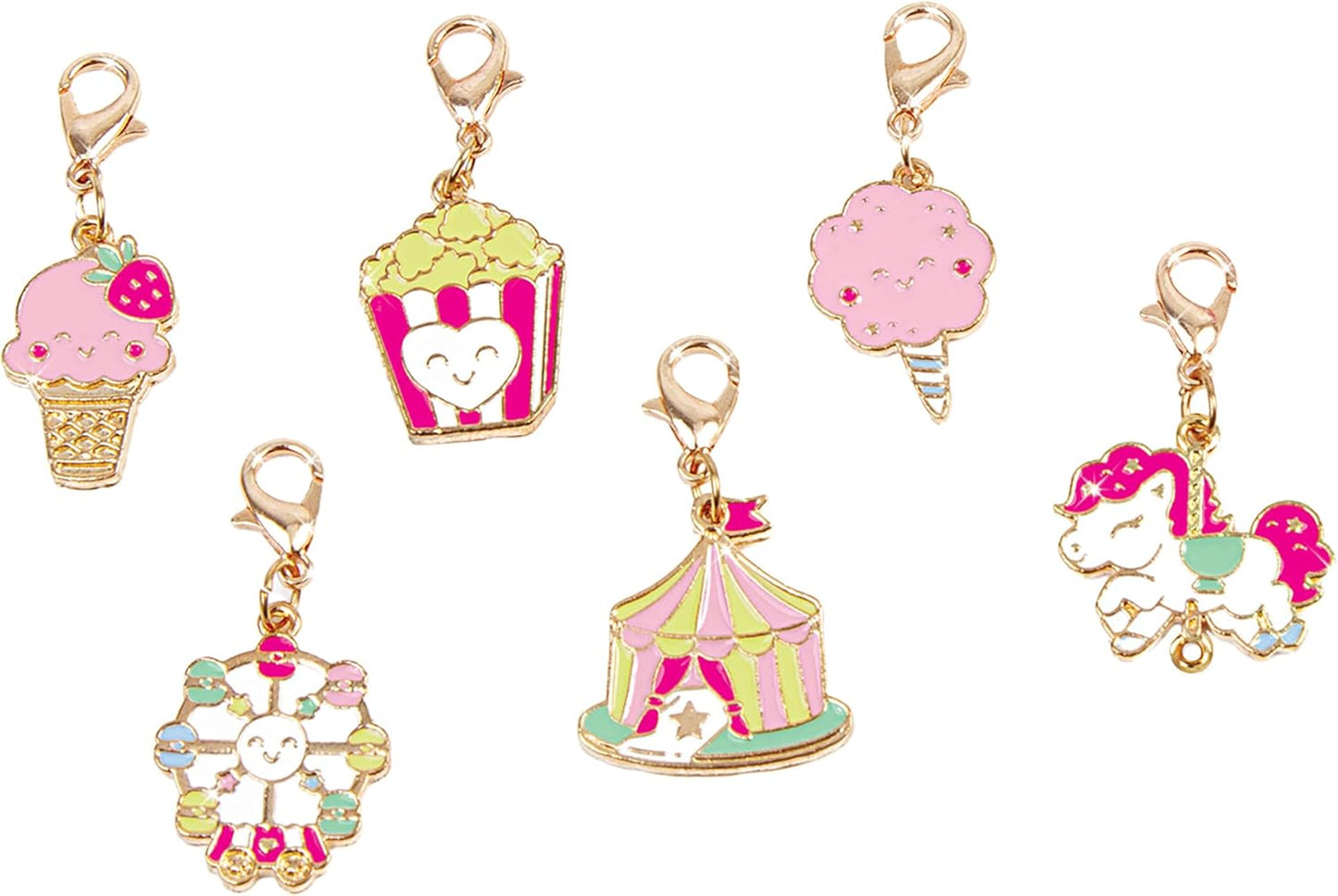Sweet Spin Carnival Lip Gloss DIY Bracelet Set