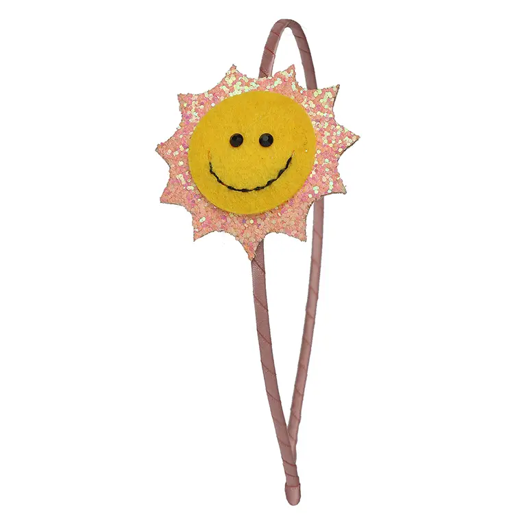 Girls Glitter Sun Headband