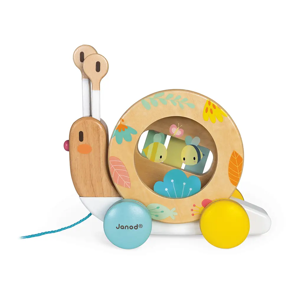 Pull Along Snail Toy