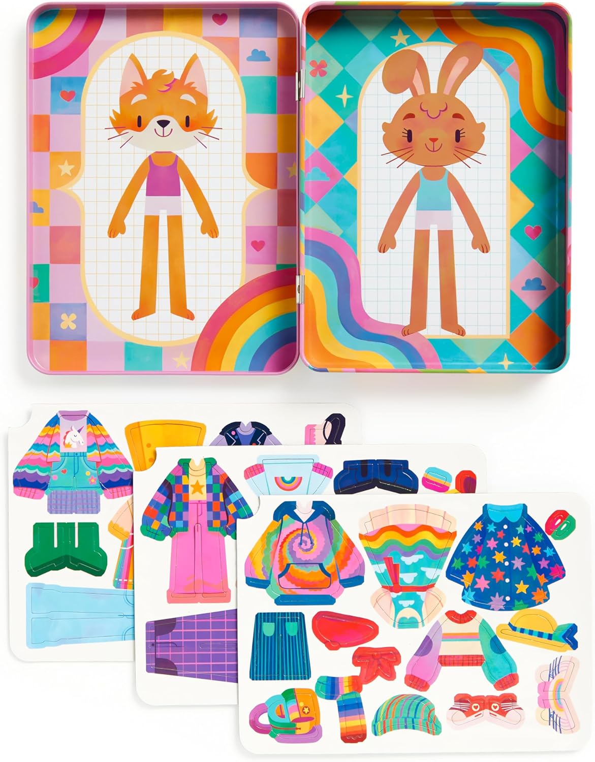 Rainbow Fashion Magnetic Dress Up