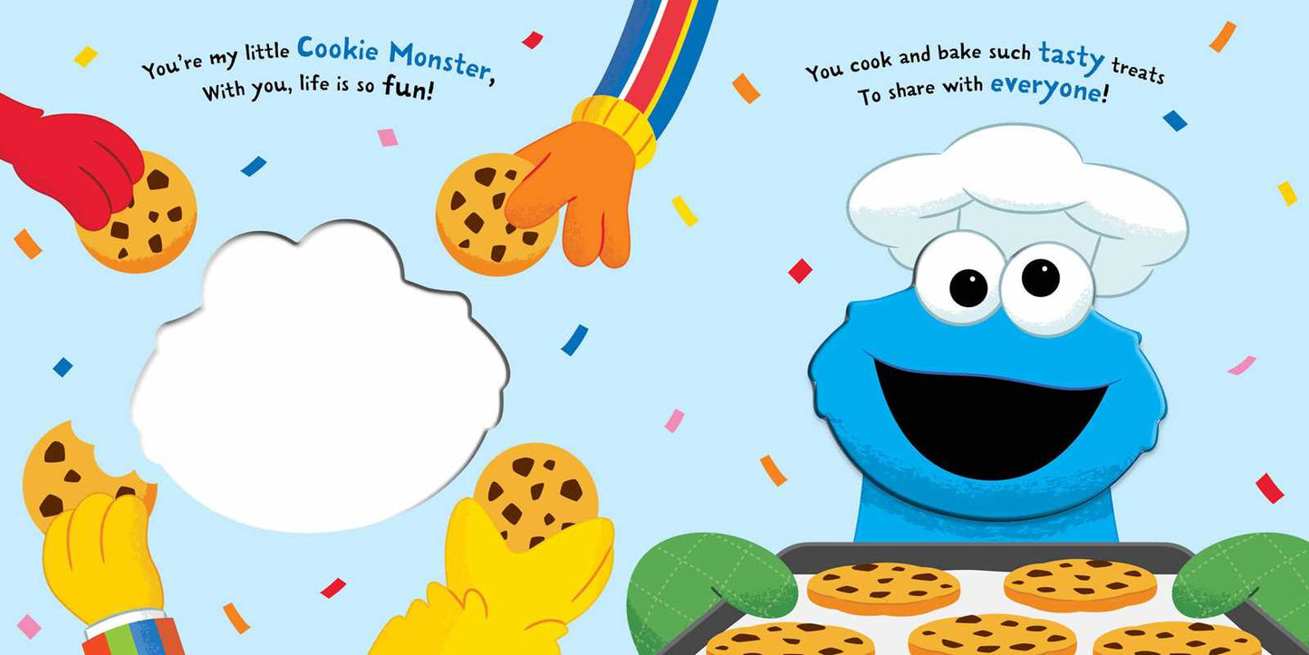 You're My Little Cookie Monster Board Book