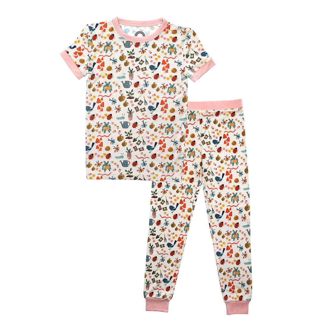 Kids Garden Friends Bamboo Pajamas