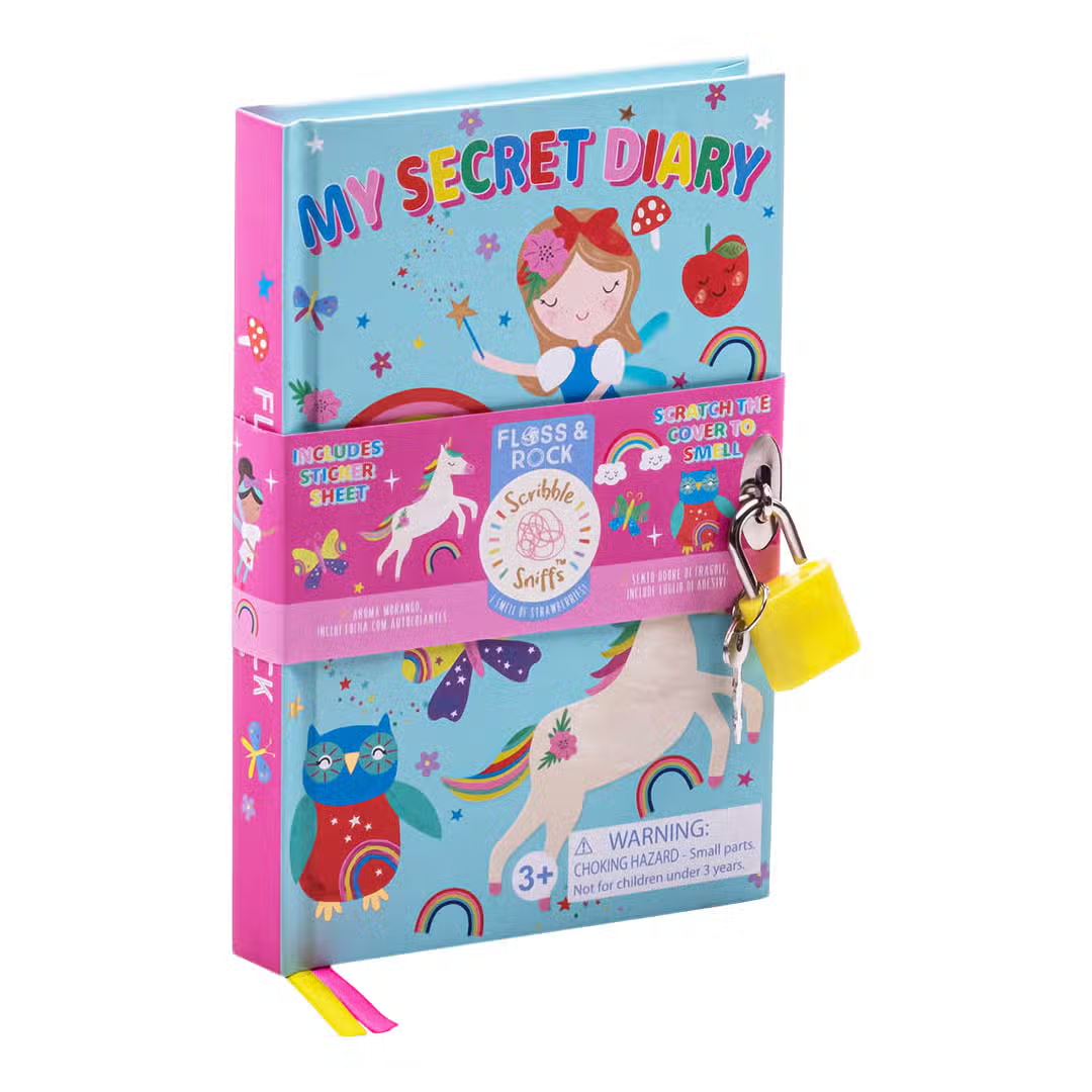 Rainbow Fairy Scented Secret Diary