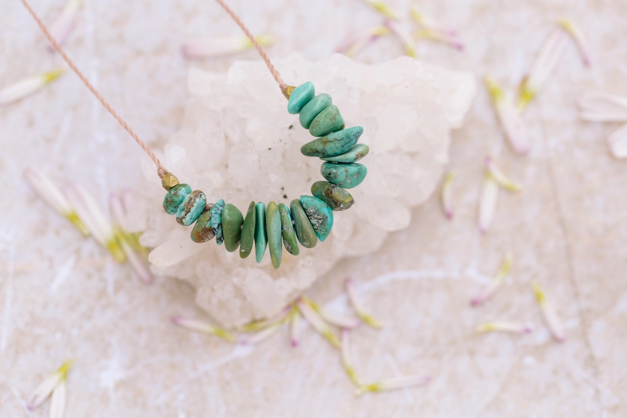 Seed Necklace - Turquoise for Friendship