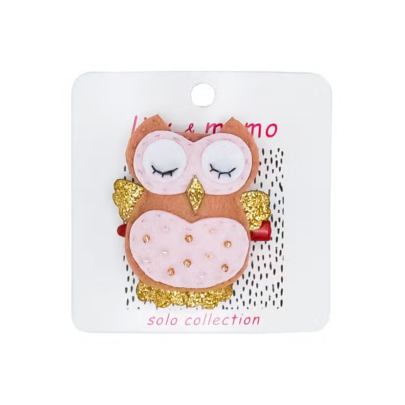 Wise Owl Hair Clip