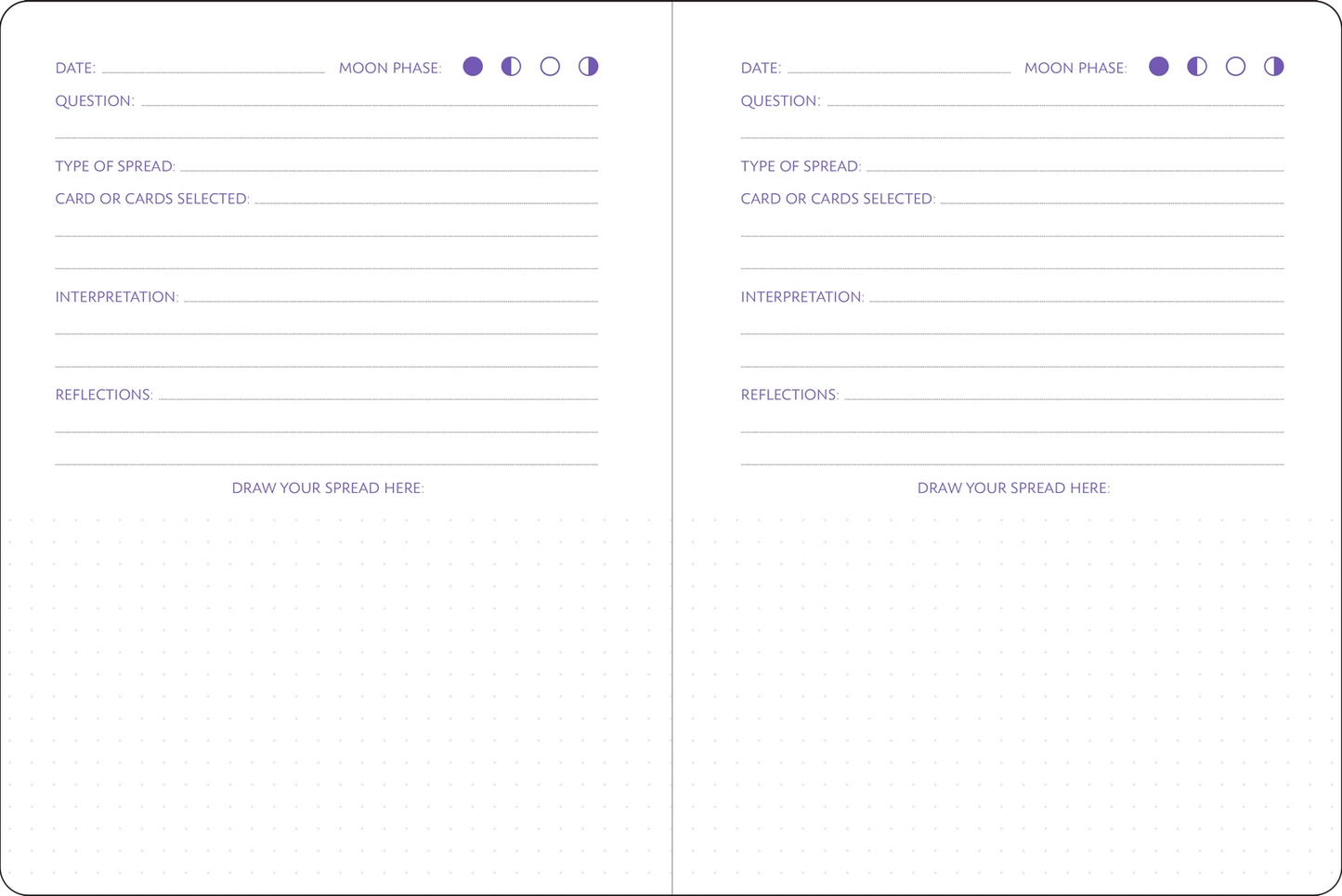 Tarot Journal Book