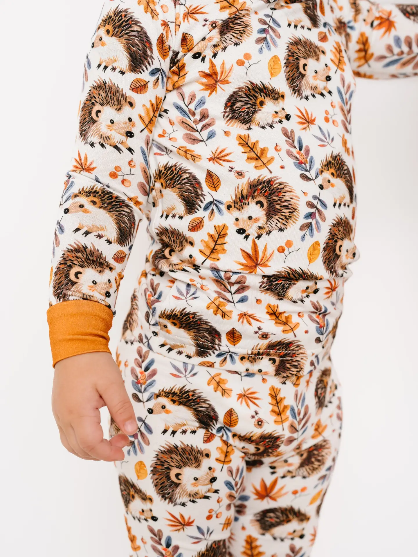 Kids Woodland Hedgehog Bamboo Pajamas