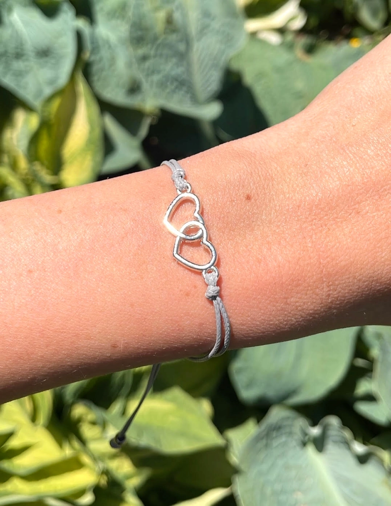 Two Peas in A Pod Friendship Wish Bracelet