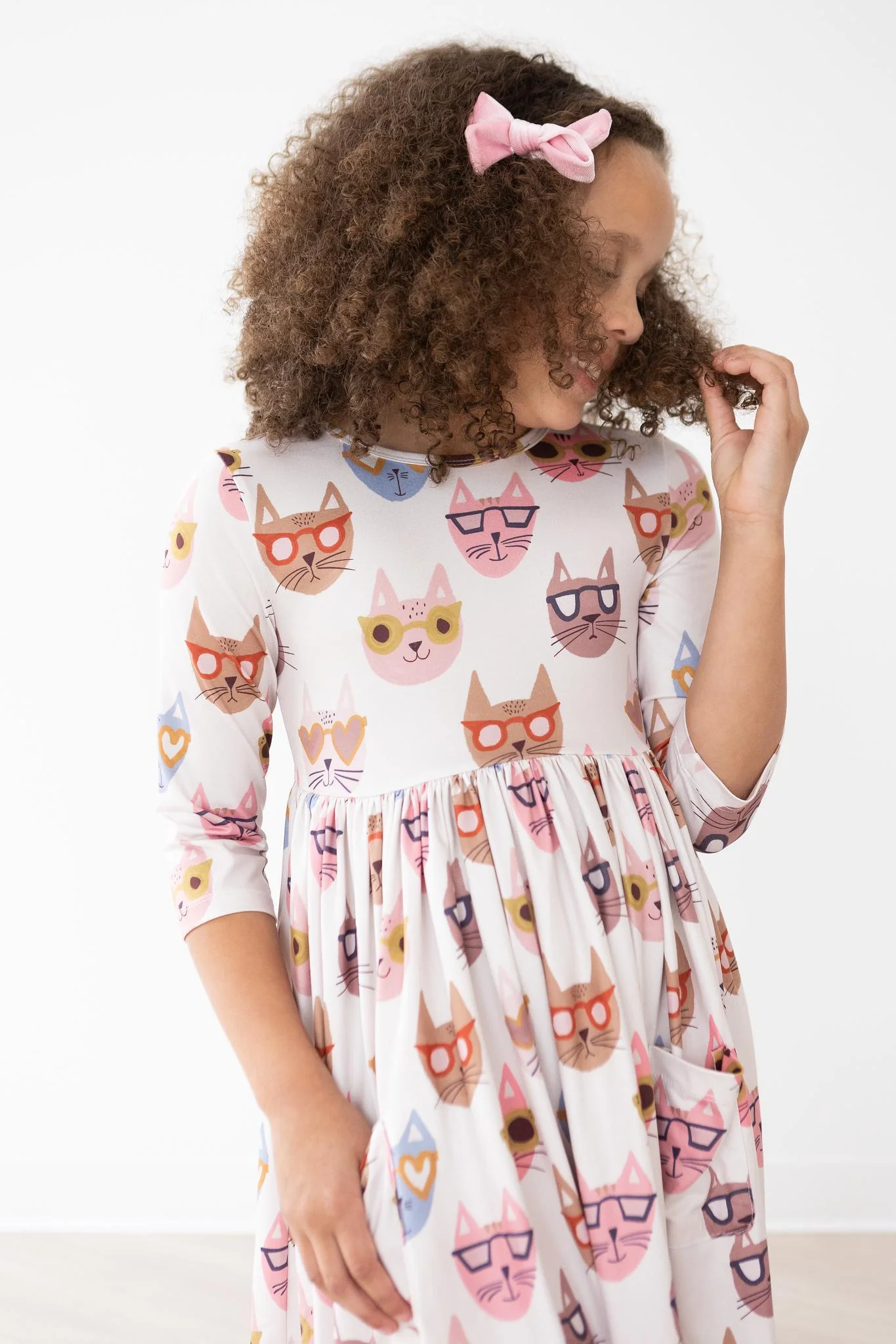 Girls Cattitude Twirl Dress