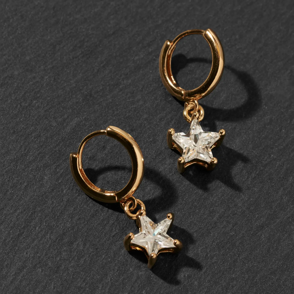 Reach For the Stars Huggie Earrings