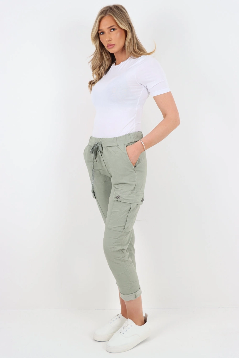 Italian Cargo Magic Pants
