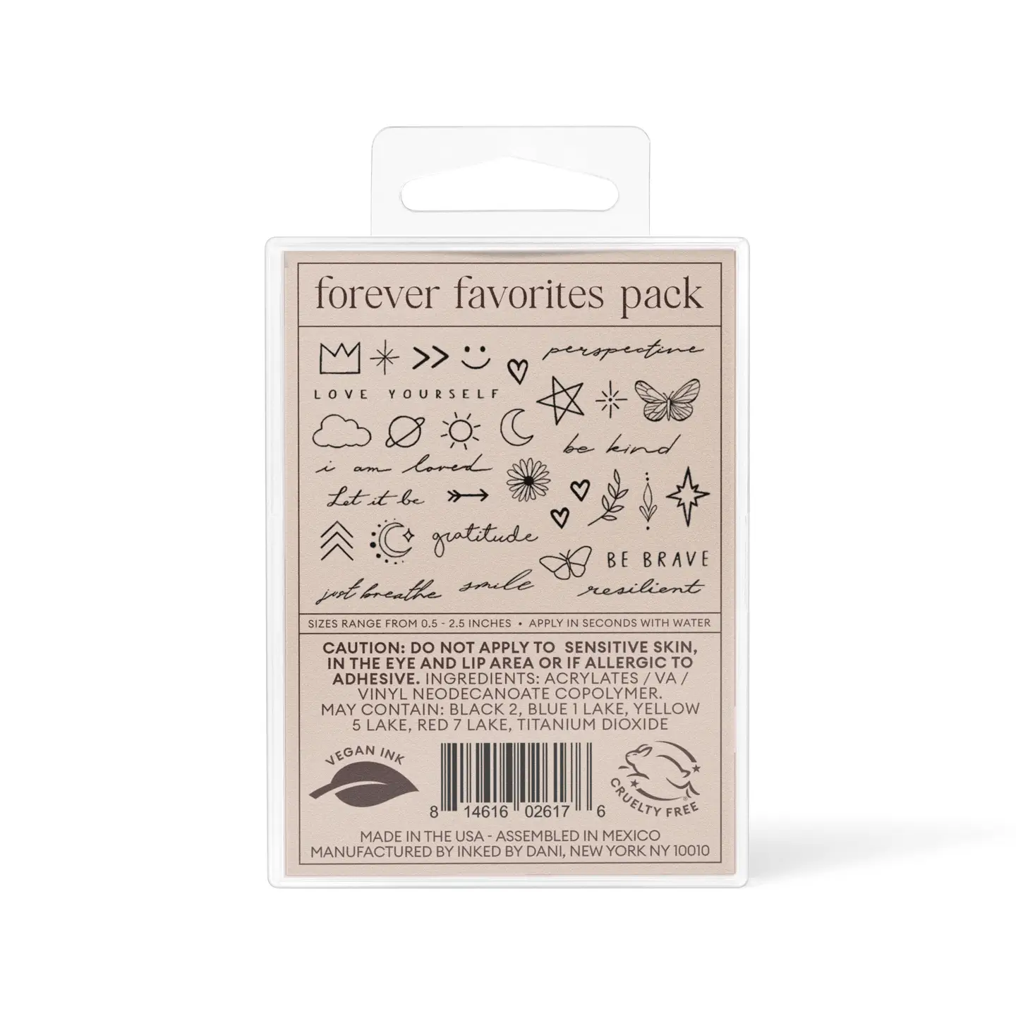 Temporary Tattoo Pack