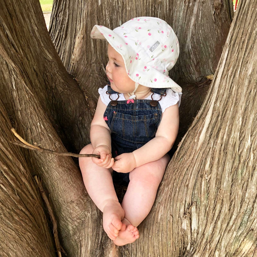 Cherries Floppy Sun Hat
