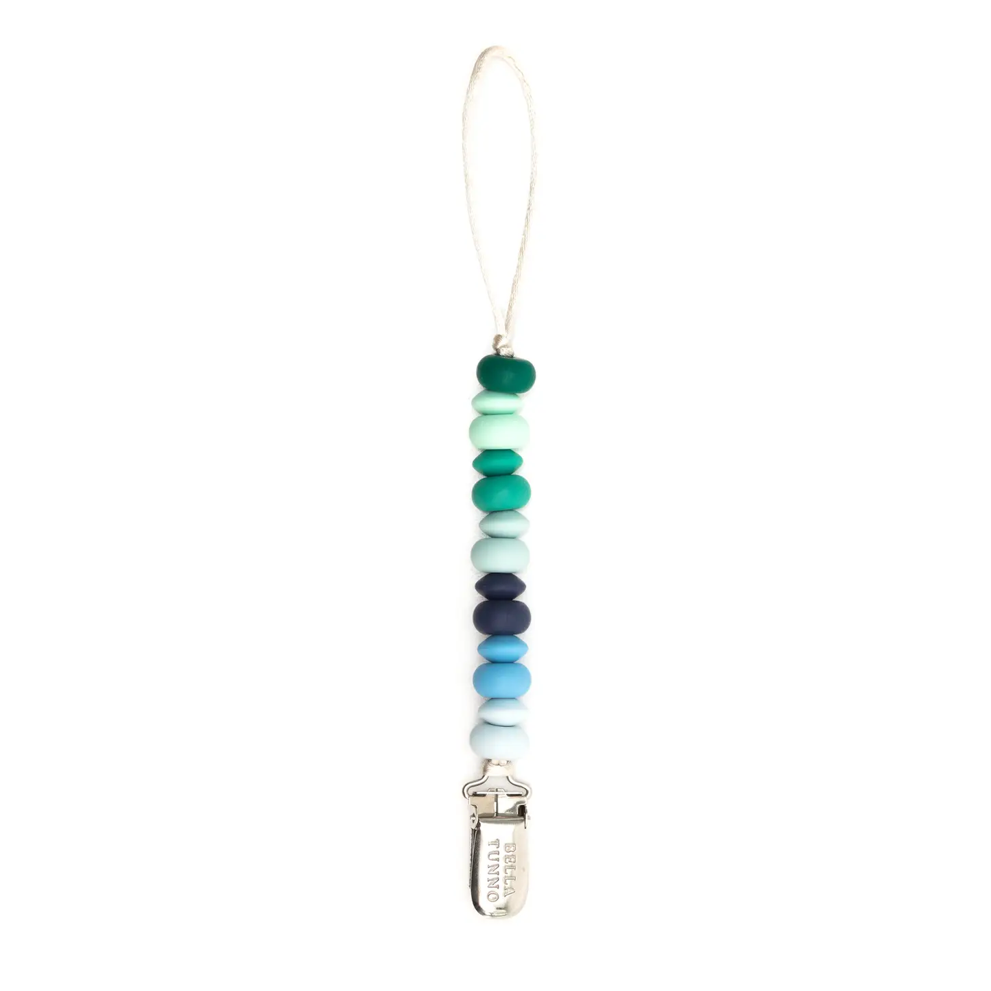 Blue/Green Pacifier Clip