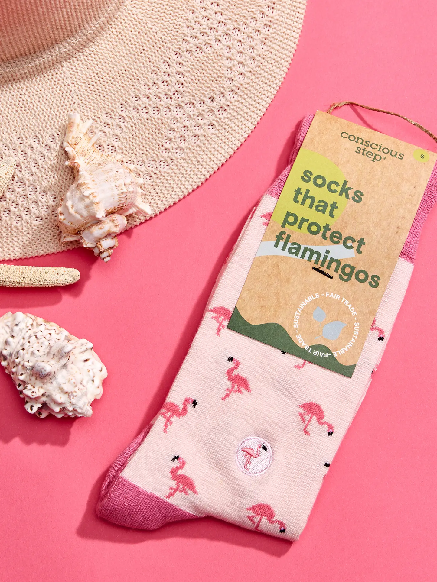 Socks That Protect Flamingos