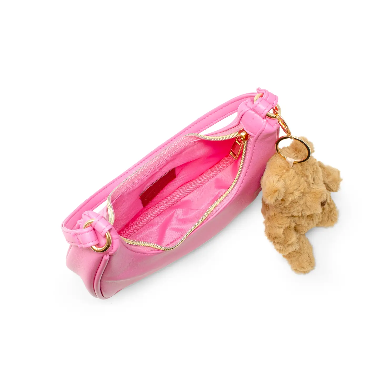 Girls Teddy Bear Shoulder Handbag