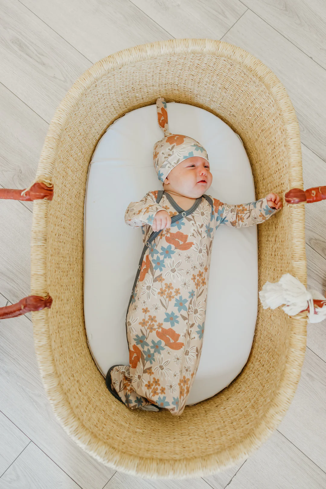 Eden Newborn Knotted Gown