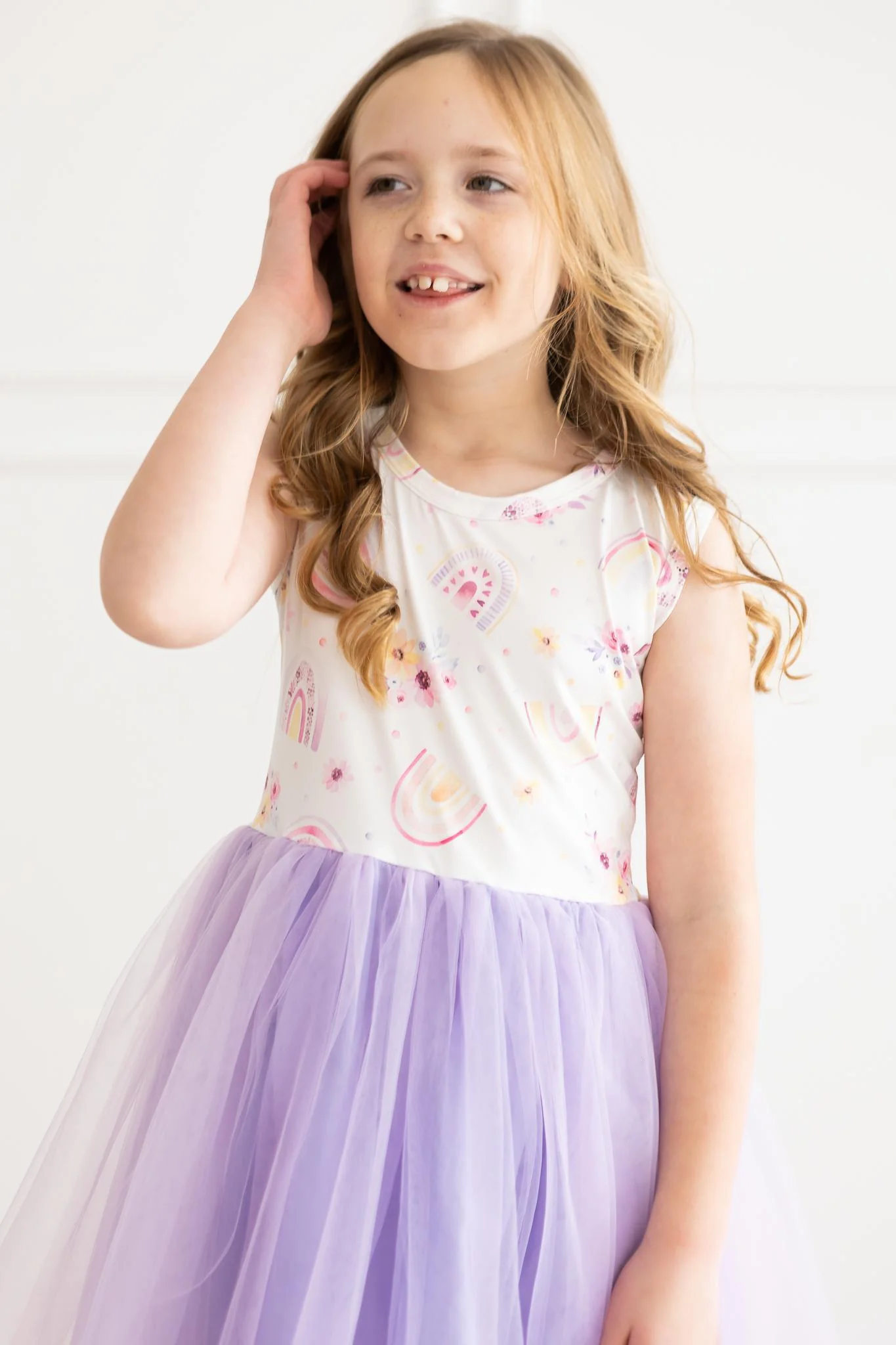 Rainbow Meadows Tutu Dress