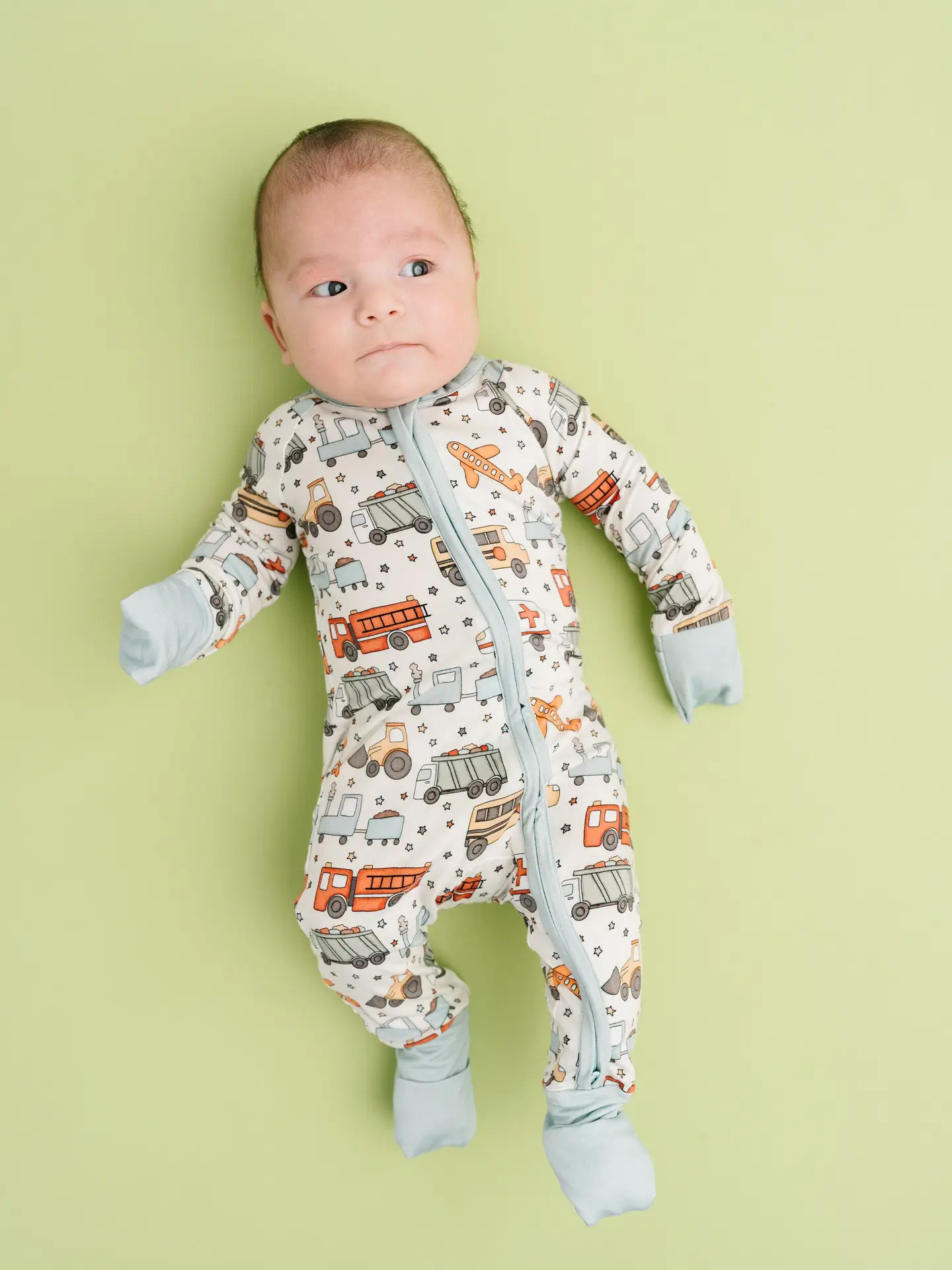Little Engines Bamboo Sleeper