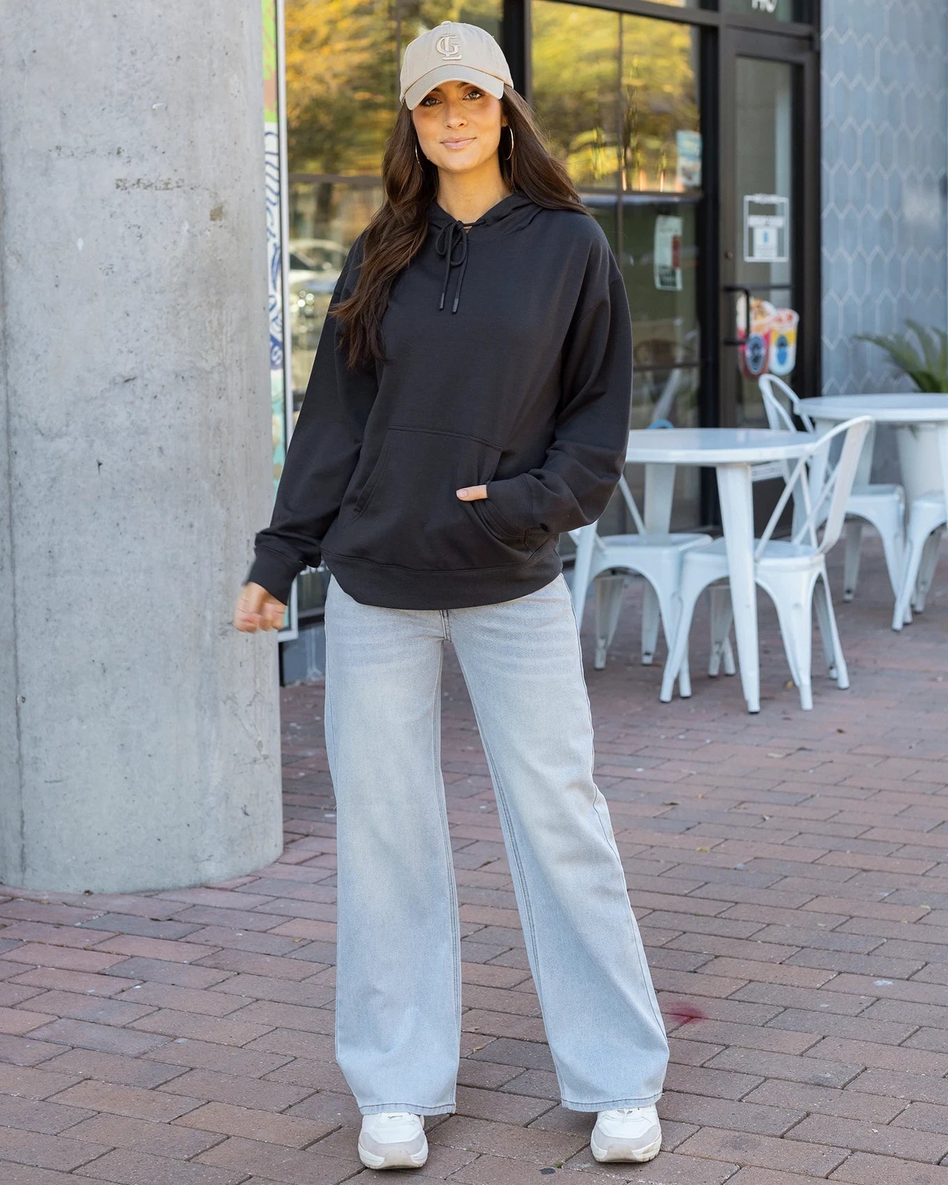 Slouchy Soft Wide Leg Jeans
