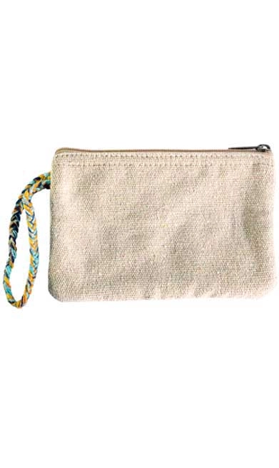 Hemp Coin Purse Loop Handle