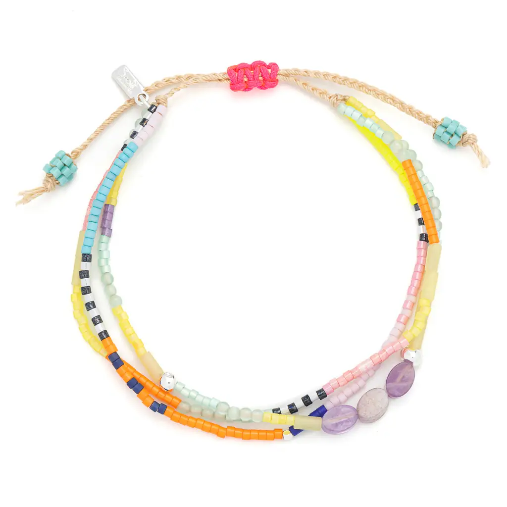Mixed Media Bracelet - Moonlight Magic