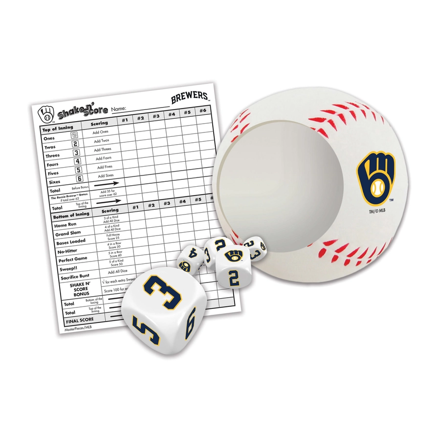 Milwaukee Brewers Shake n' Score Game