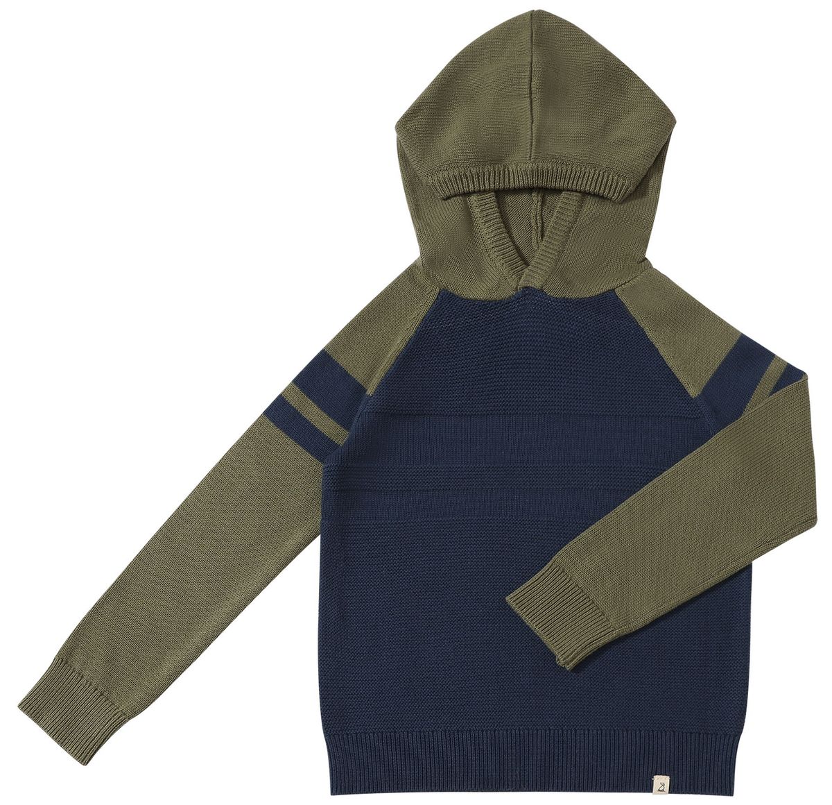 Boys Pedro Striped Hooded Sweater