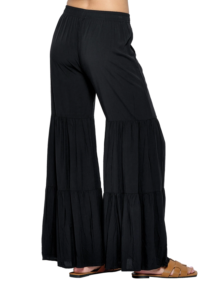 Bell Bottom Tiered Pants