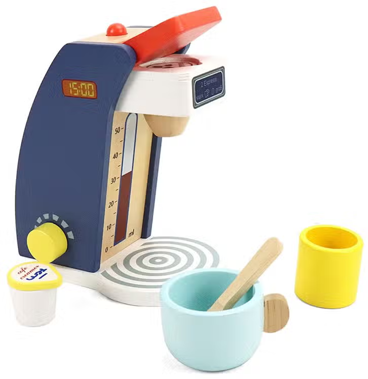 Wooden Coffee Maker Toy